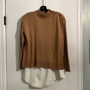 Ann Taylor 2-1 Sweater Size Small